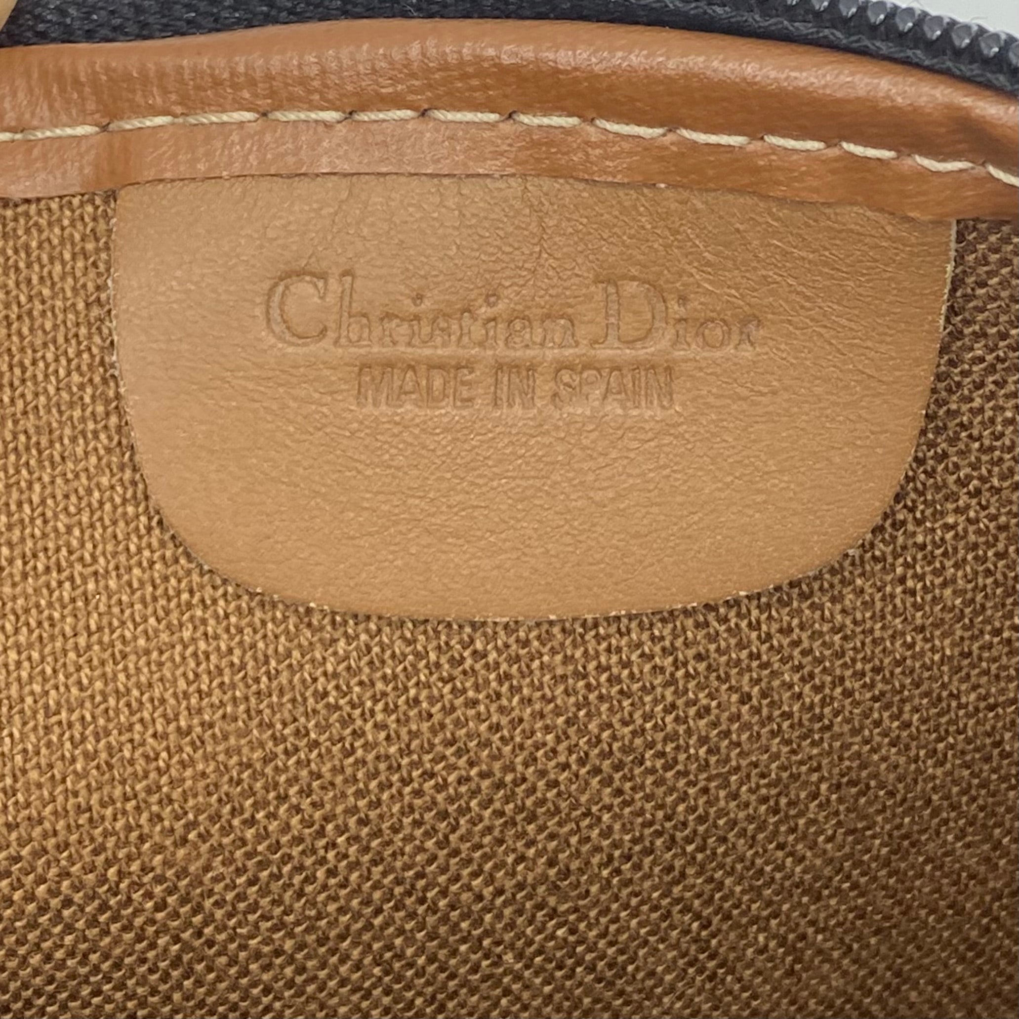 Pochette Christian Dior Motif Nid d'Abeille Vintage