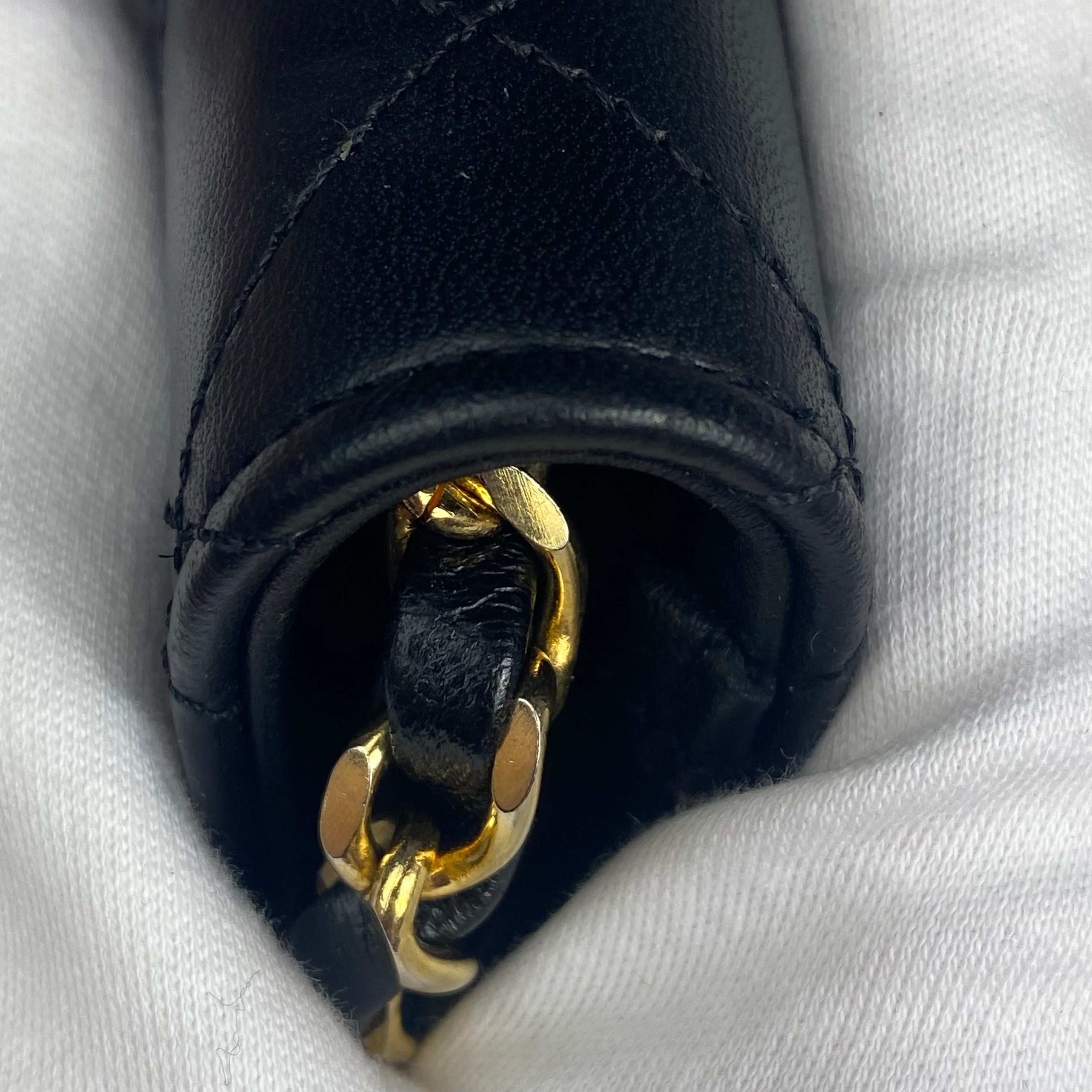 Chanel single flap 80s - certifié entrupy