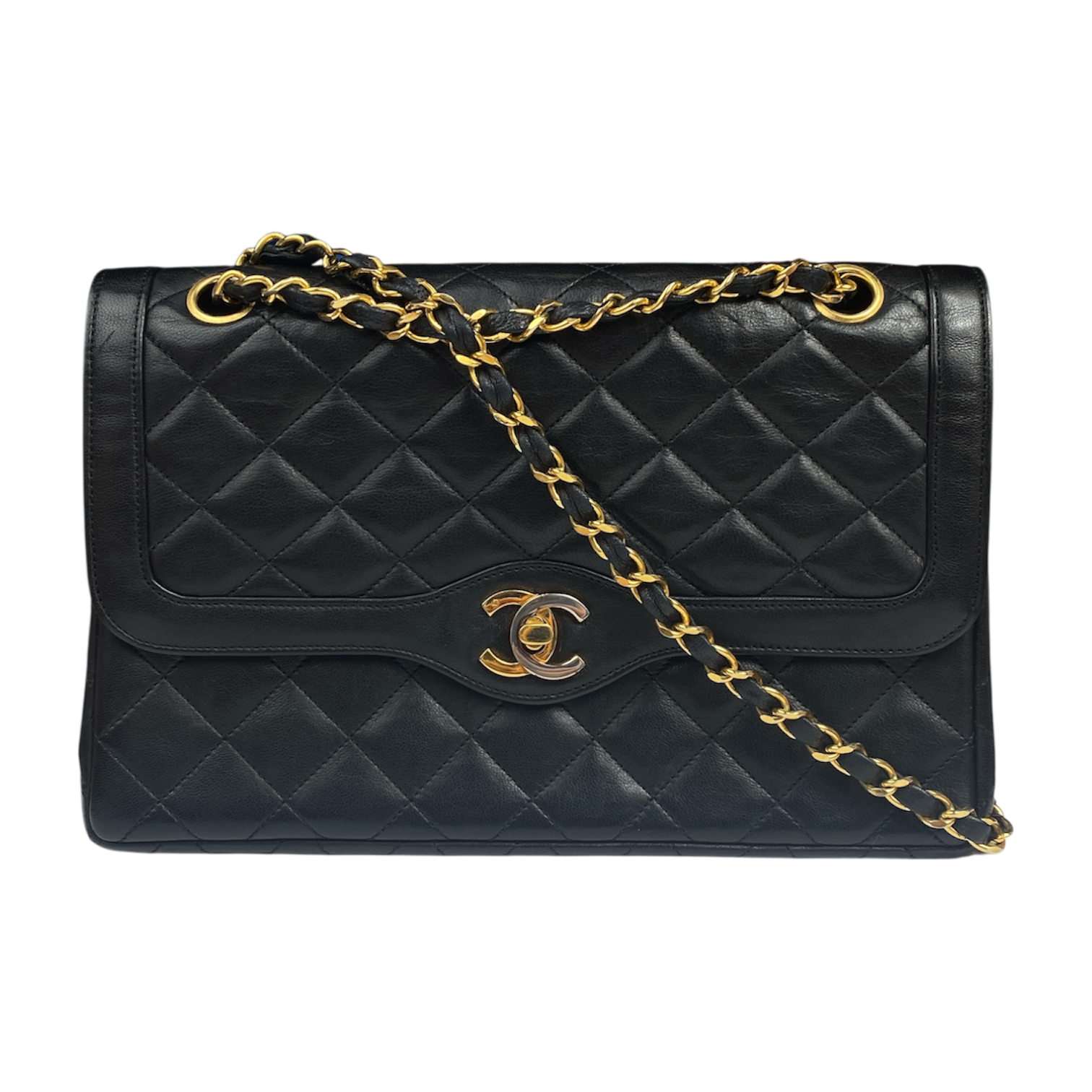 Sac Chanel Timeless Double Flap Cuir Matelassé