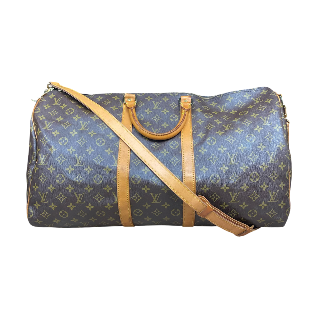 Louis Vuitton Keepall 55 Bandoulière - Certifié Entrupy