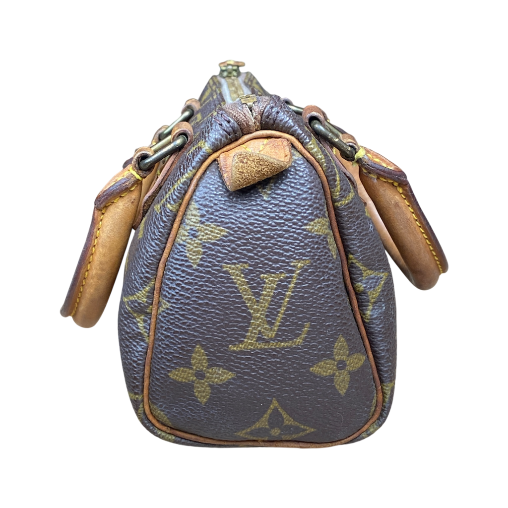 Louis Vuitton Speedy Nano Bandoulière - Certifié Entrupy