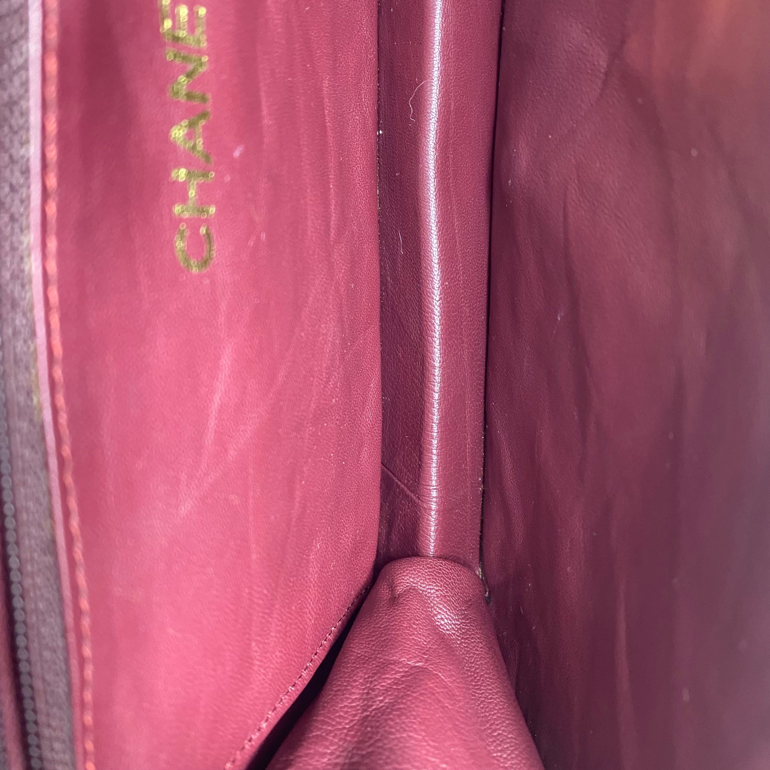 Chanel single flap 80s - certifié entrupy