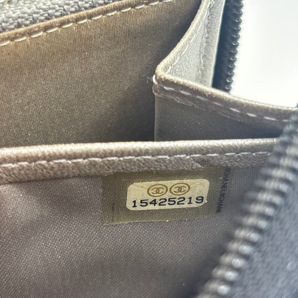 Portefeuille Zippé Chanel Camélia