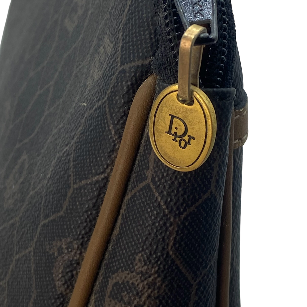 Pochette Christian Dior Motif Nid d'Abeille Vintage