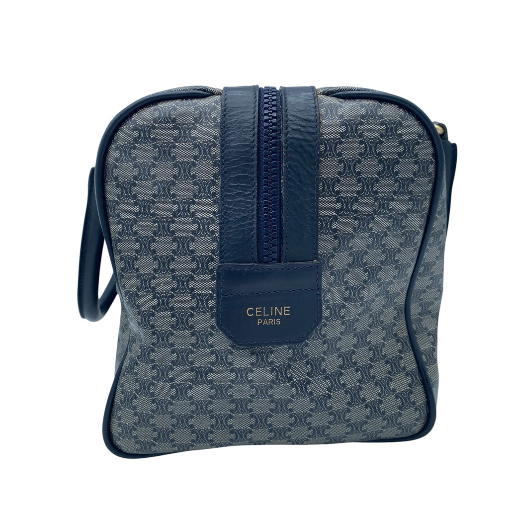 Sac Céline Boston 25 Toile Macadam Noir