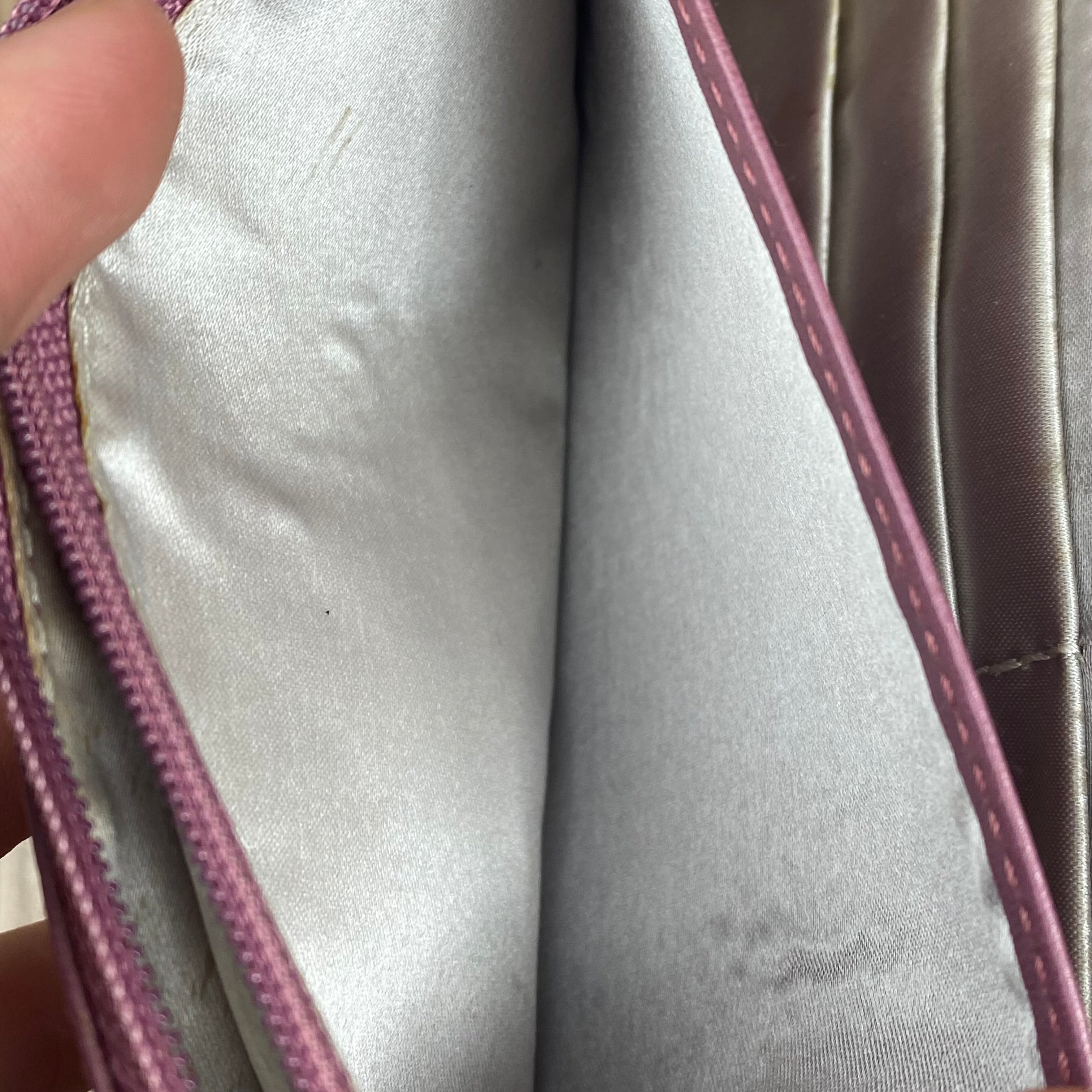 Chanel WOC — Toile Jacquard Rose