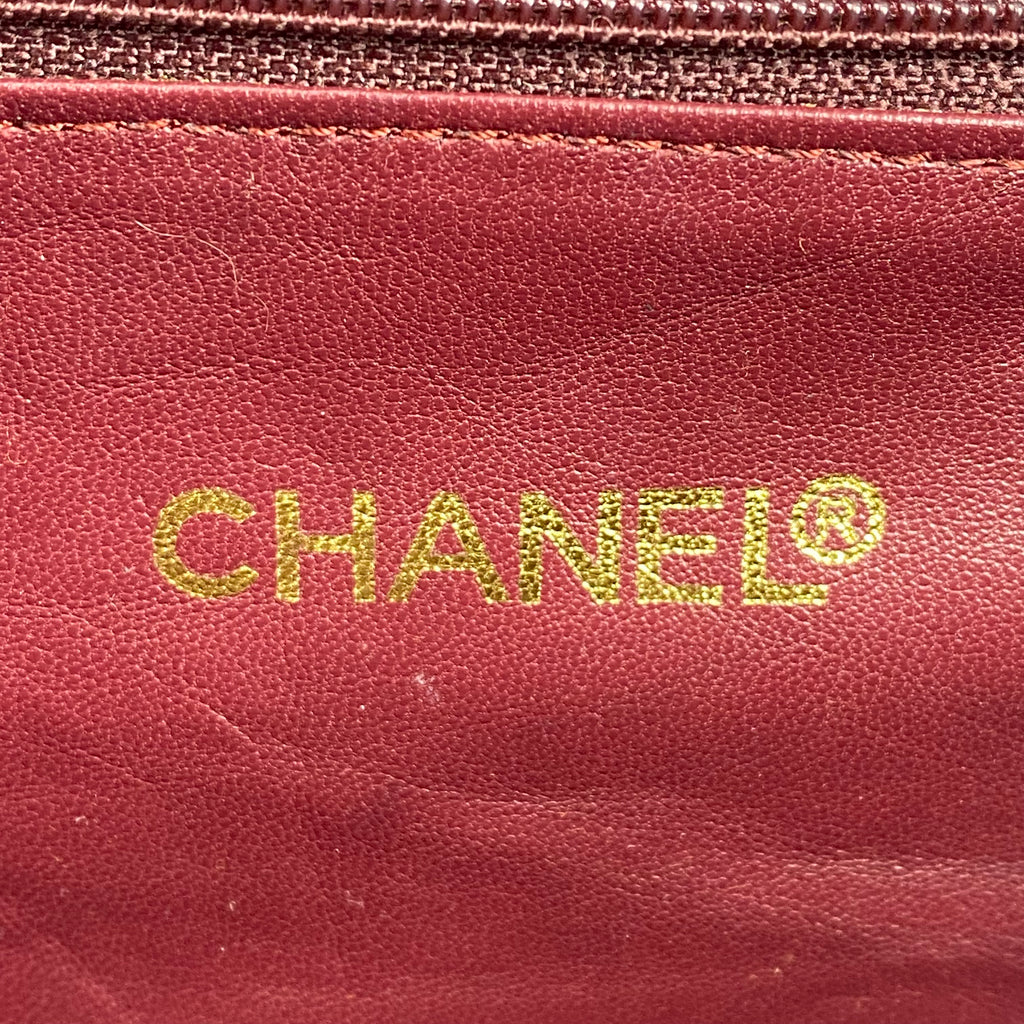 Chanel single flap 80s - certifié entrupy