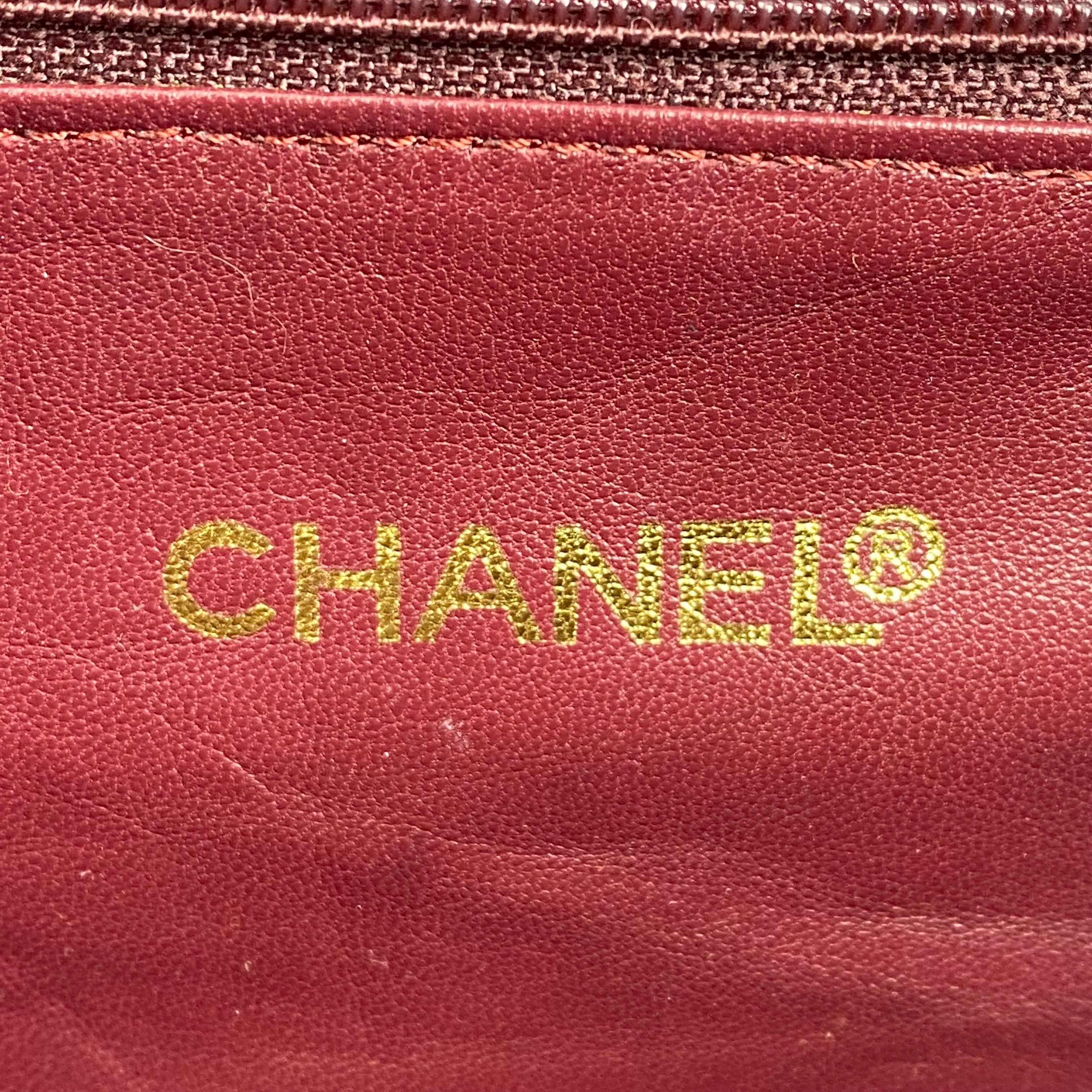 Chanel single flap 80s - certifié entrupy