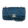 Sac Chanel Vintage Nylon Noir & Strass