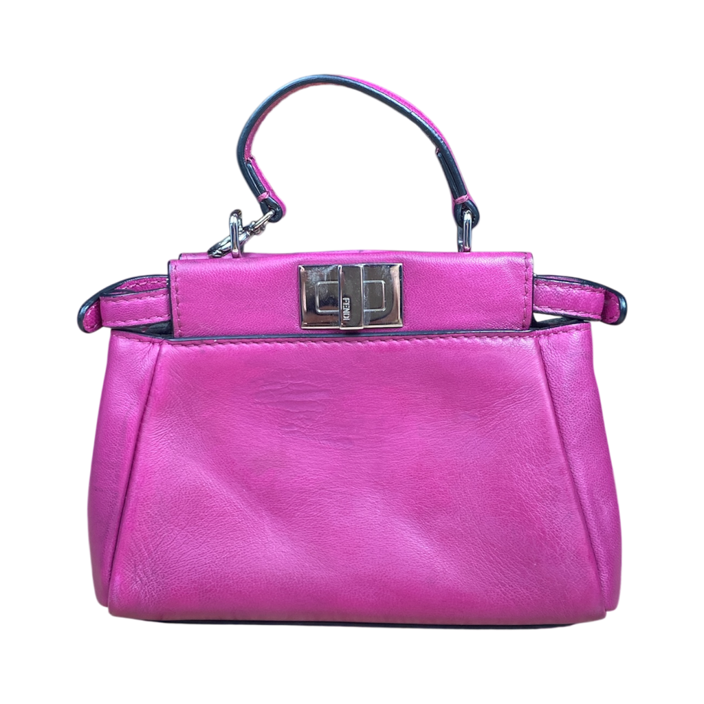 Fendi Micro Peekaboo Fuchsia