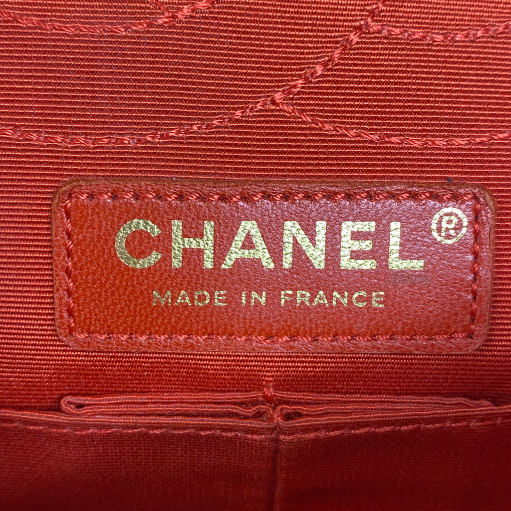 Chanel 2.55 Reissue — Édition Jersey Orange Vibrant