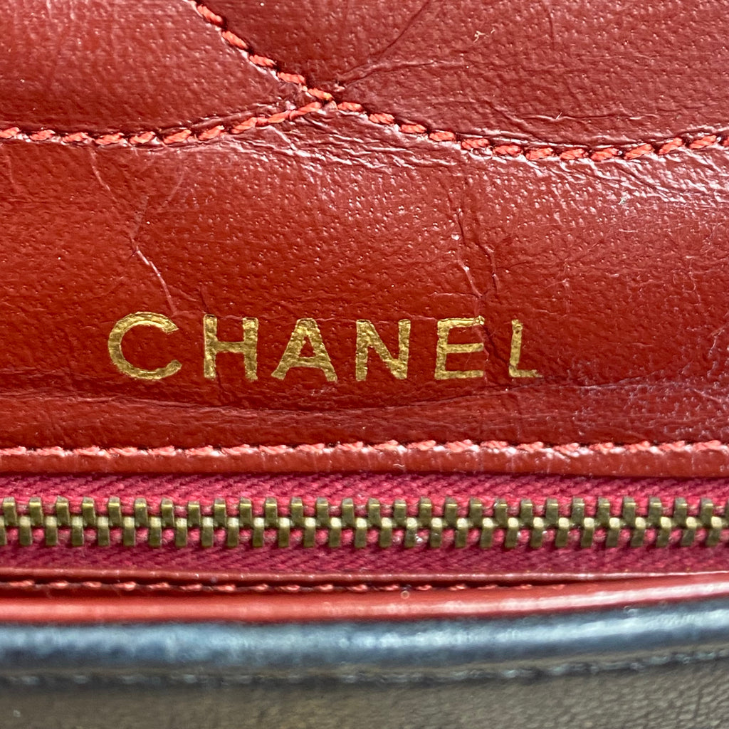 Sac Chanel Timeless Double Flap Cuir Matelassé