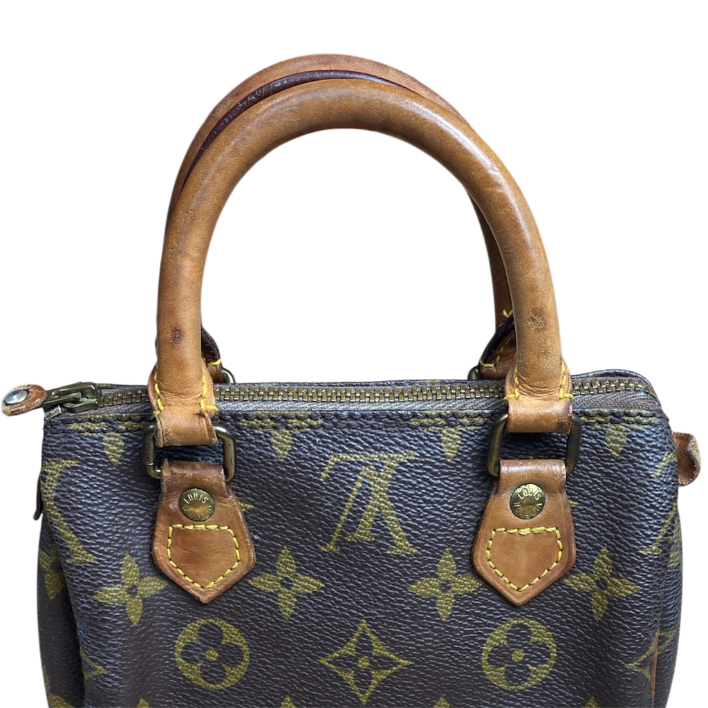 Louis Vuitton Speedy Nano Bandoulière - Certifié Entrupy