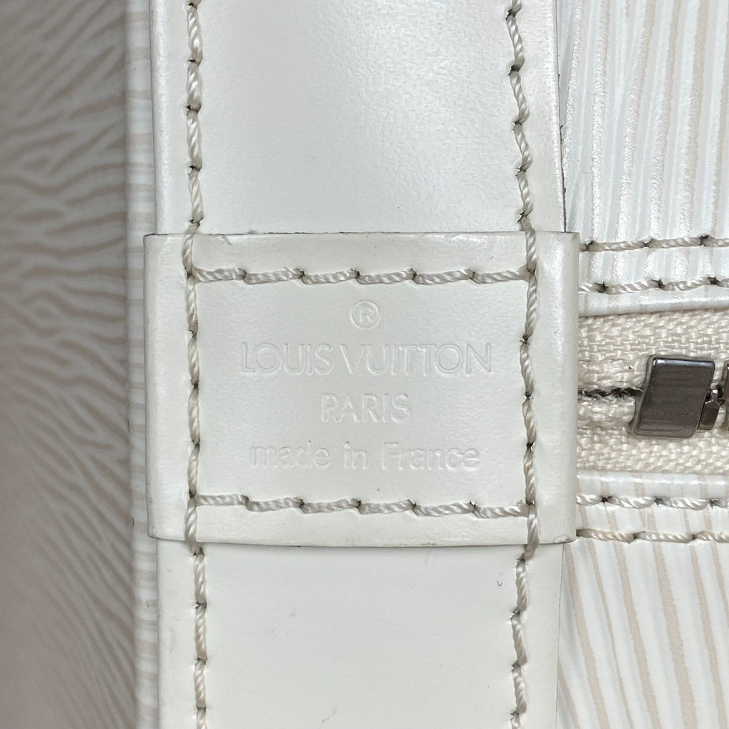 Louis Vuitton Alma PM Épi Blanc