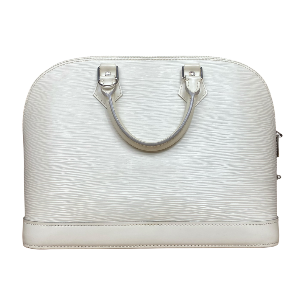 Louis Vuitton Alma PM Épi Blanc