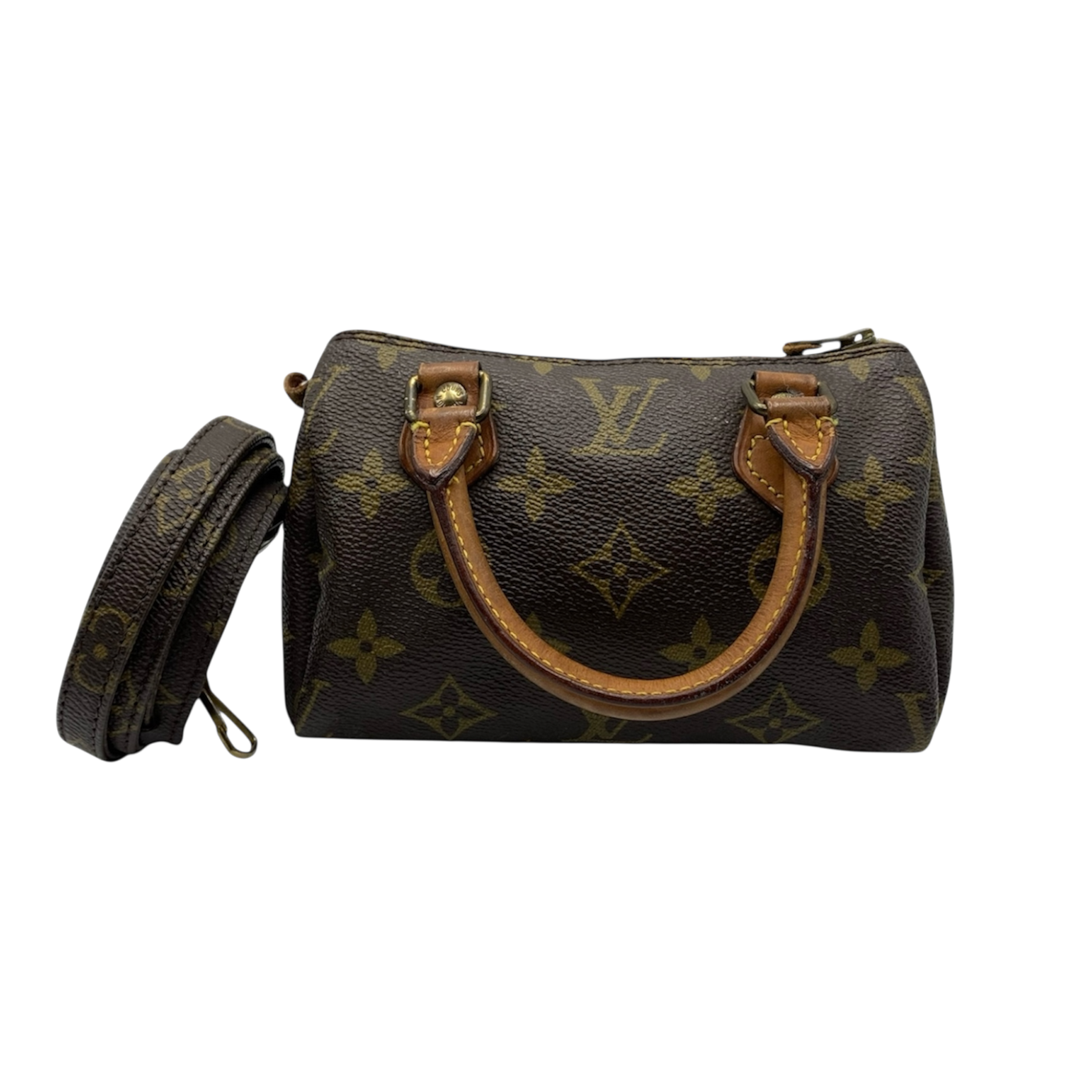 Louis Vuitton Speedy Nano Bandoulière - Certifié Entrupy