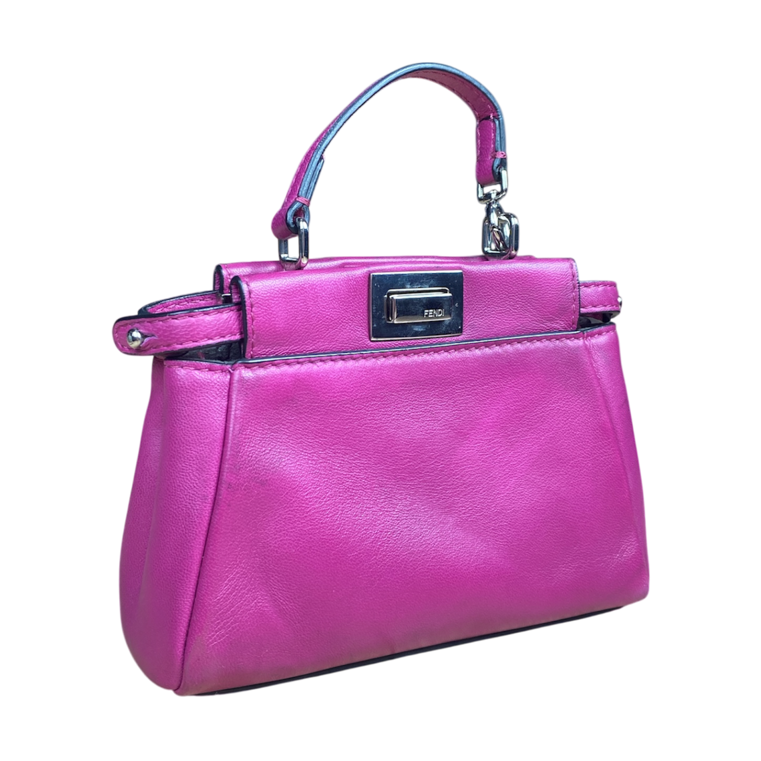 Fendi Micro Peekaboo Fuchsia