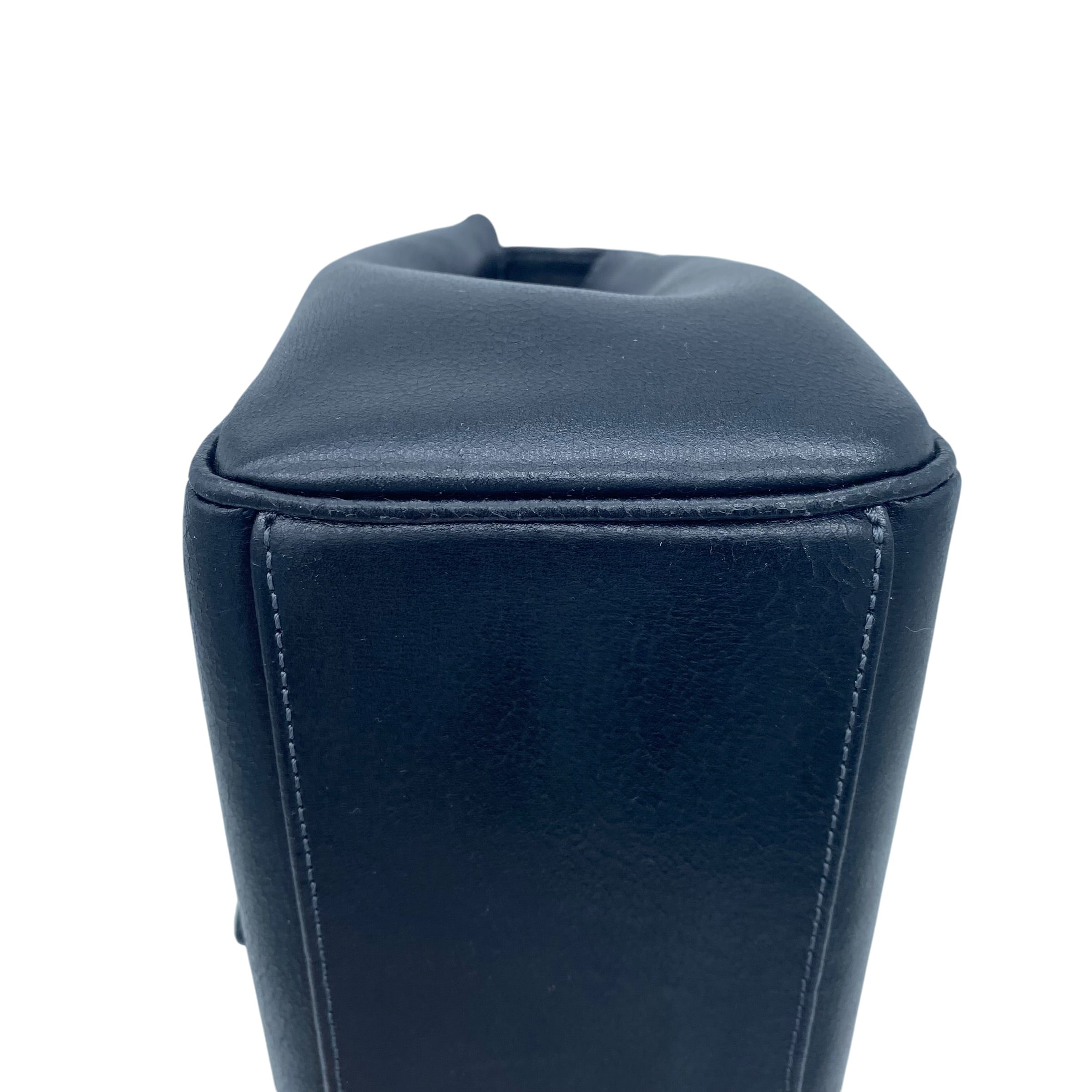 Sac Courrèges Paris Cuir Noir vintage
