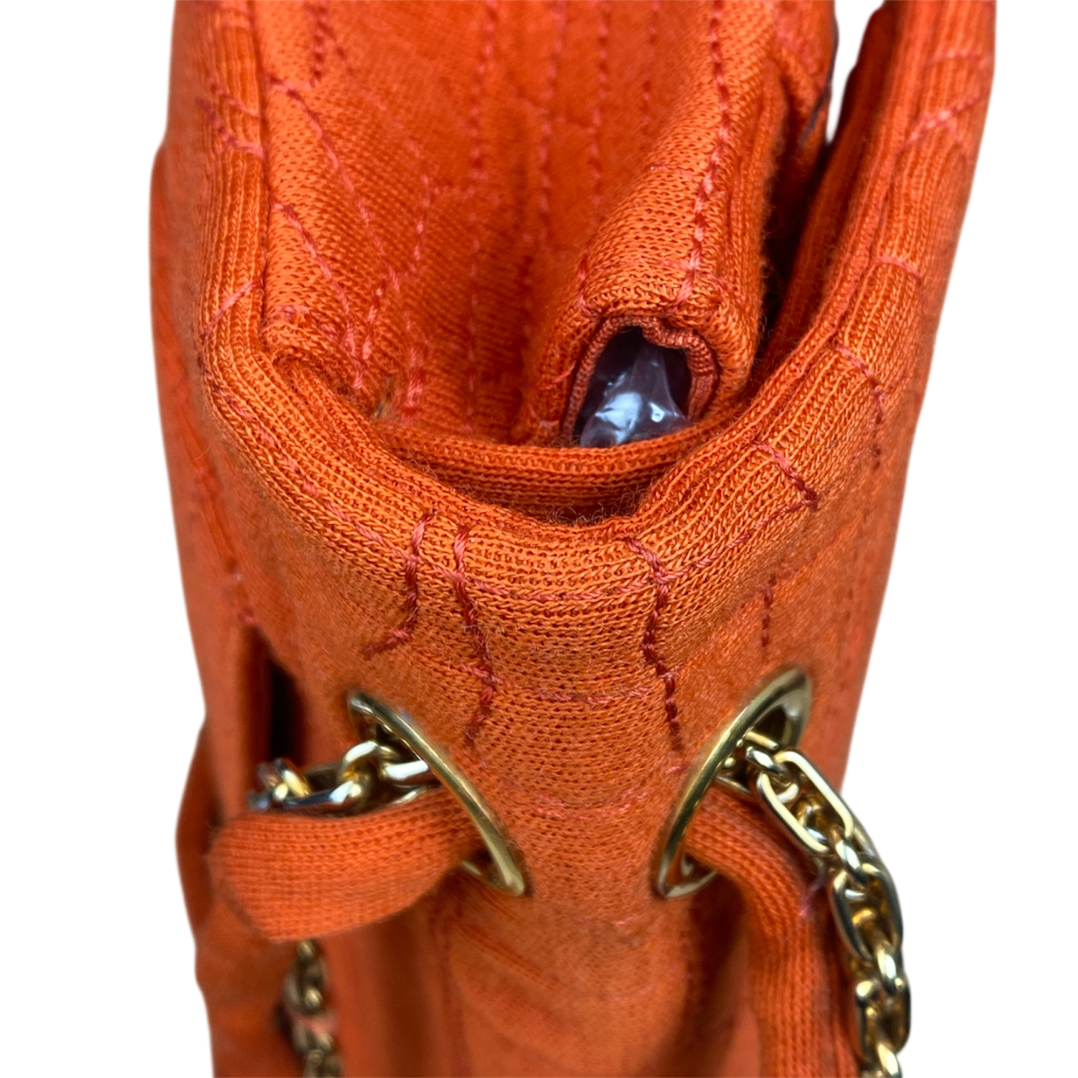 Chanel 2.55 Reissue — Édition Jersey Orange Vibrant