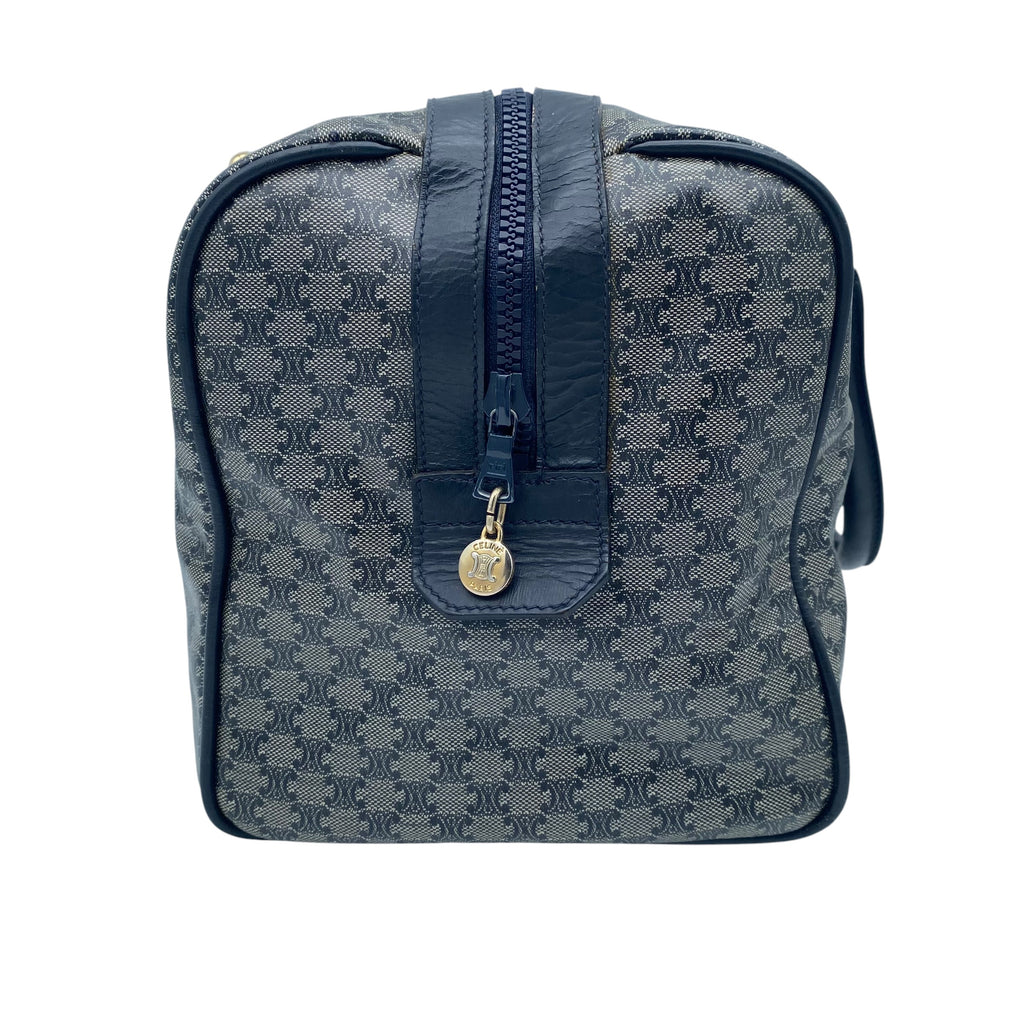 Sac Céline Boston 25 Toile Macadam Noir
