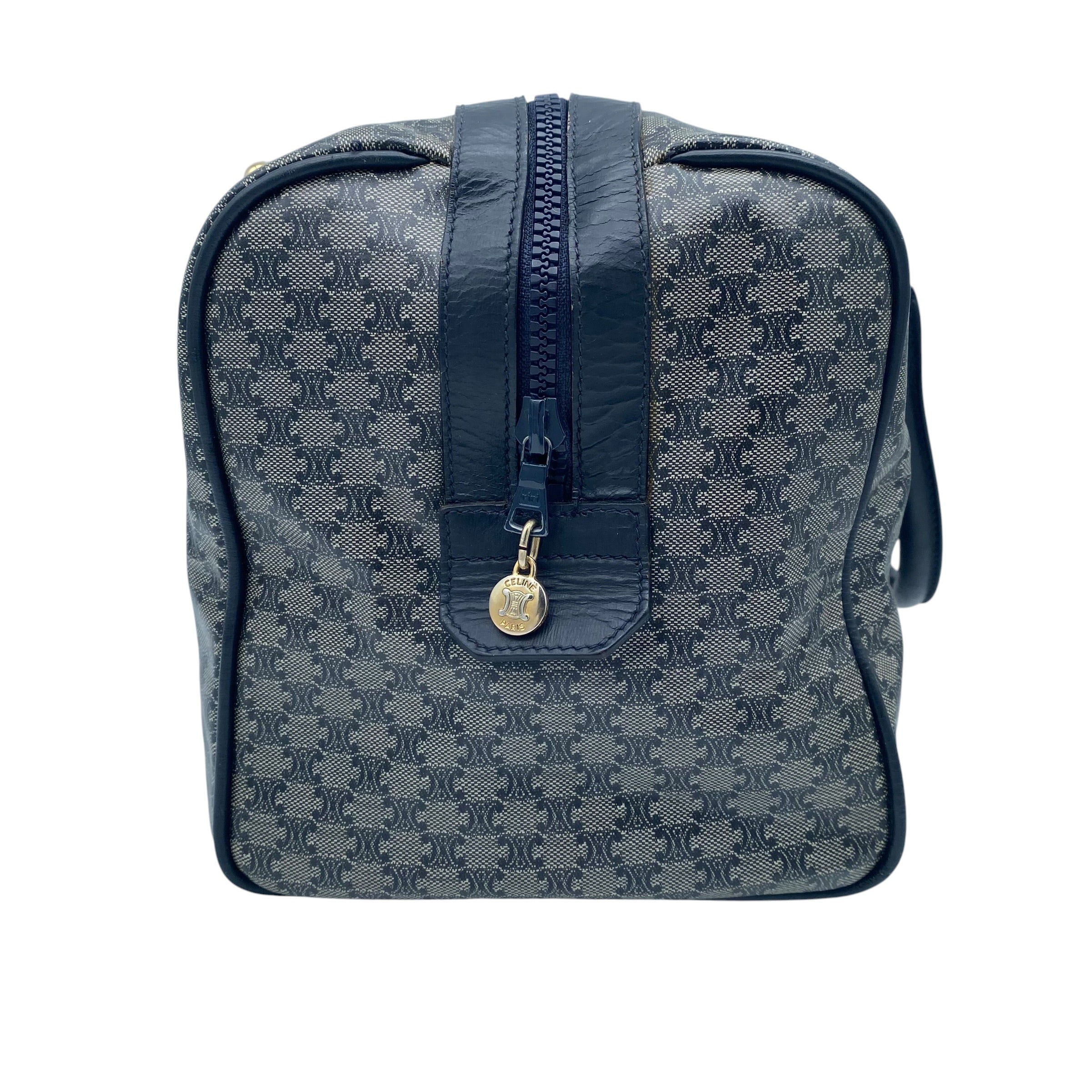 Sac Céline Boston 25 Toile Macadam Noir