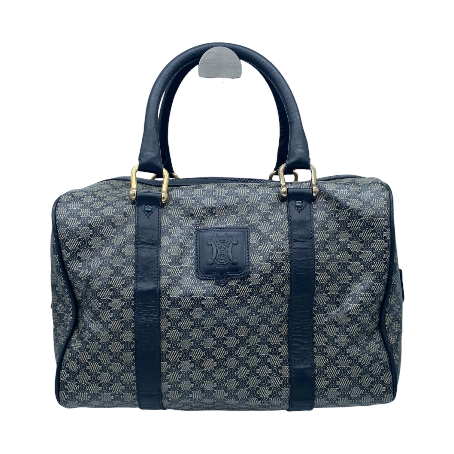 Sac Céline Boston 25 Toile Macadam Noir