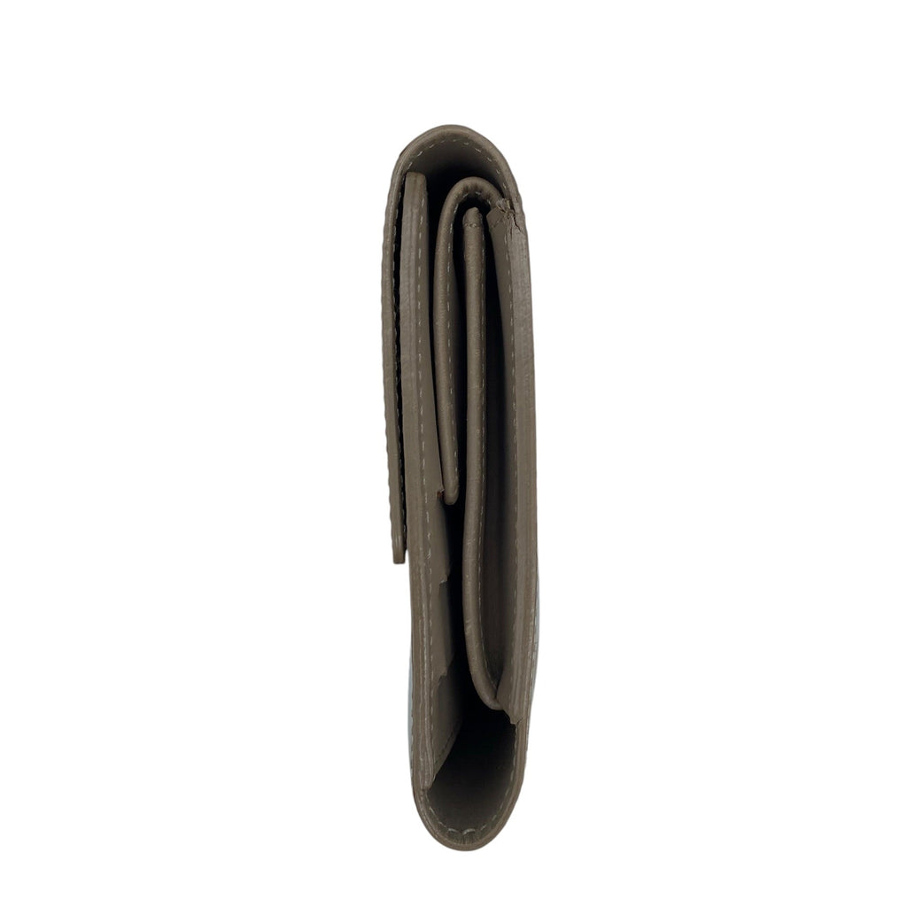 Portefeuille Louis Vuitton International Vernis dorée
