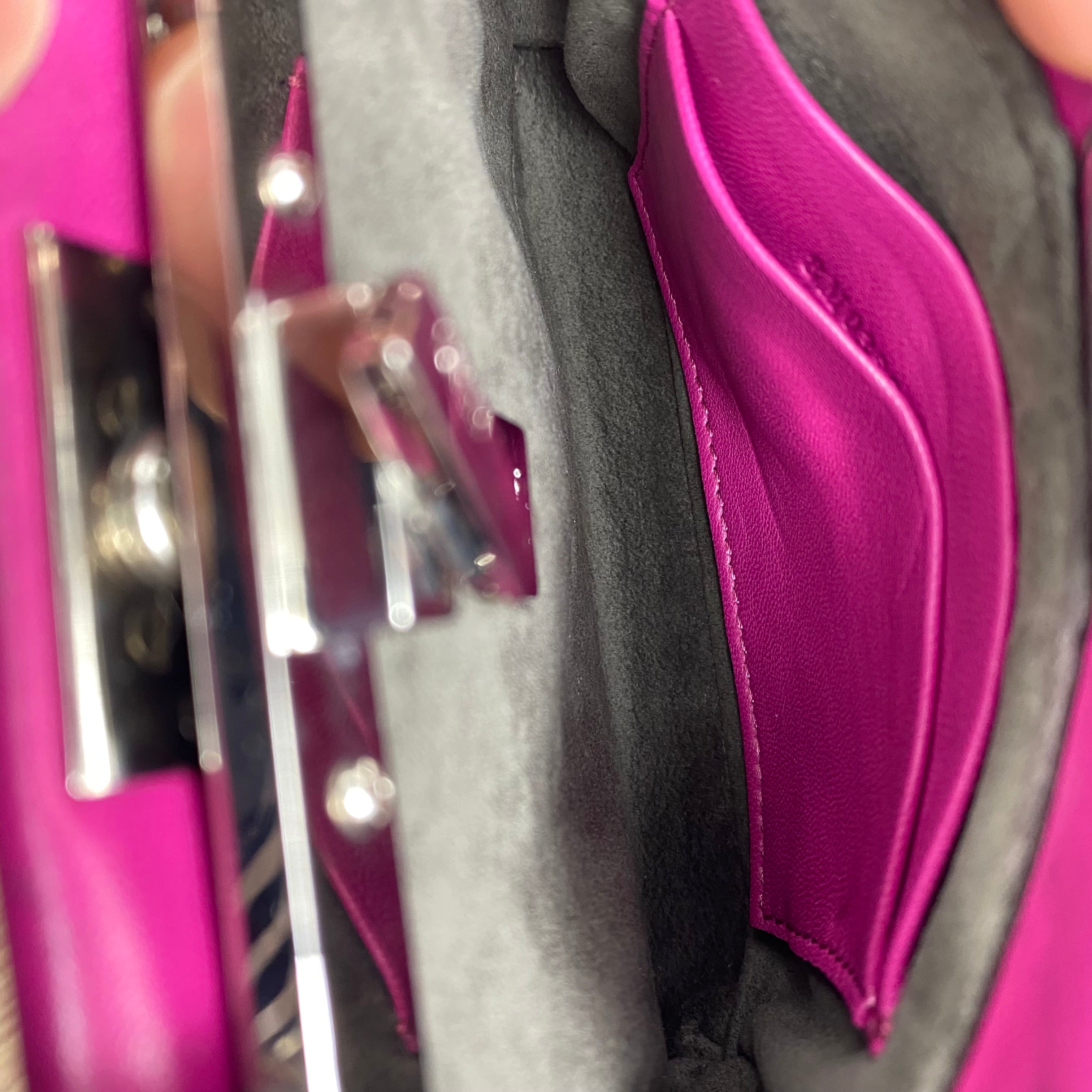 Fendi Micro Peekaboo Fuchsia