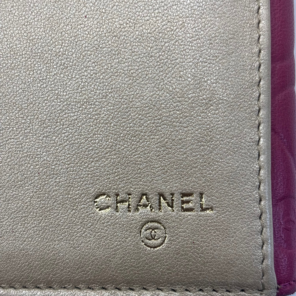Portefeuille à Rabat Chanel Camélia