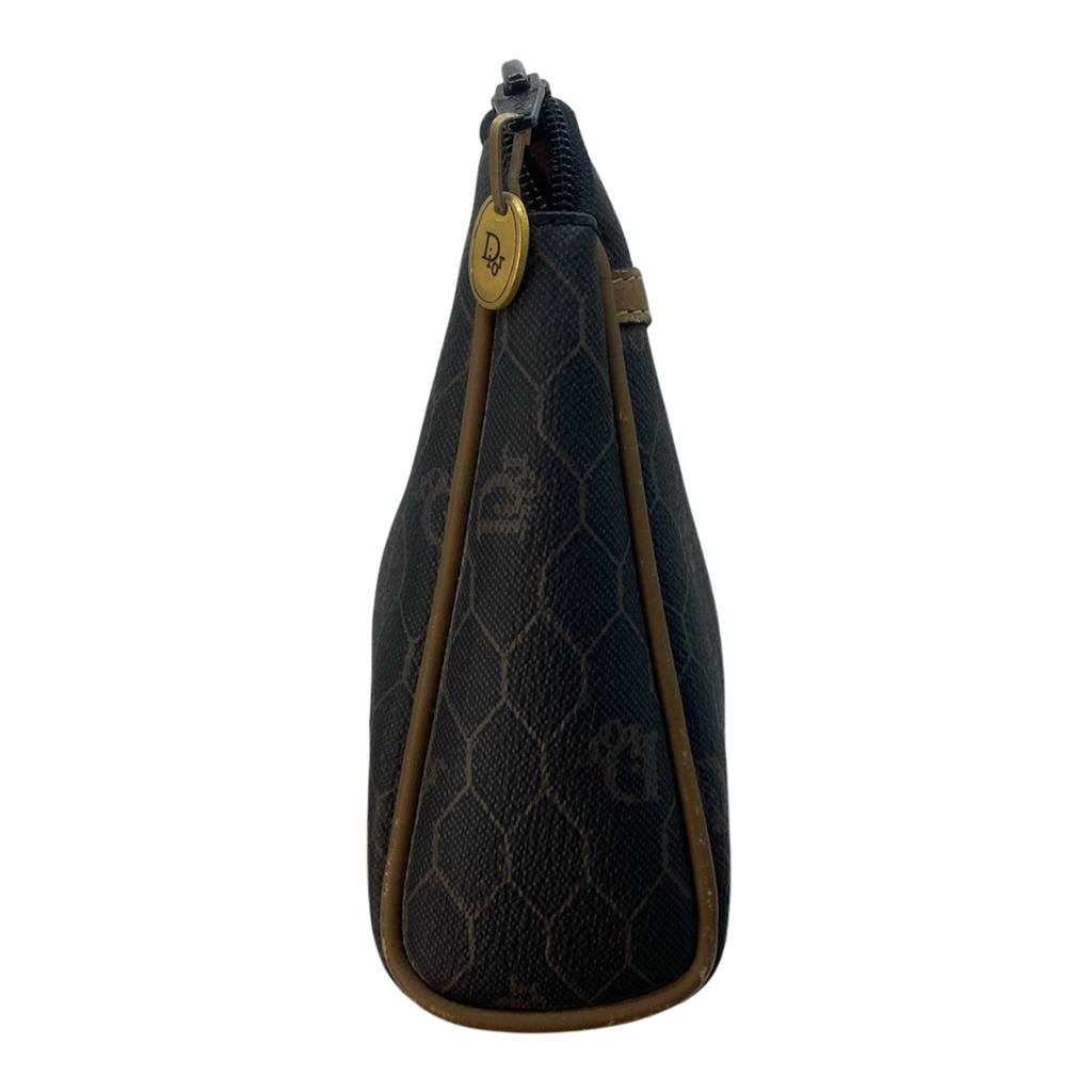 Pochette Christian Dior Motif Nid d'Abeille Vintage