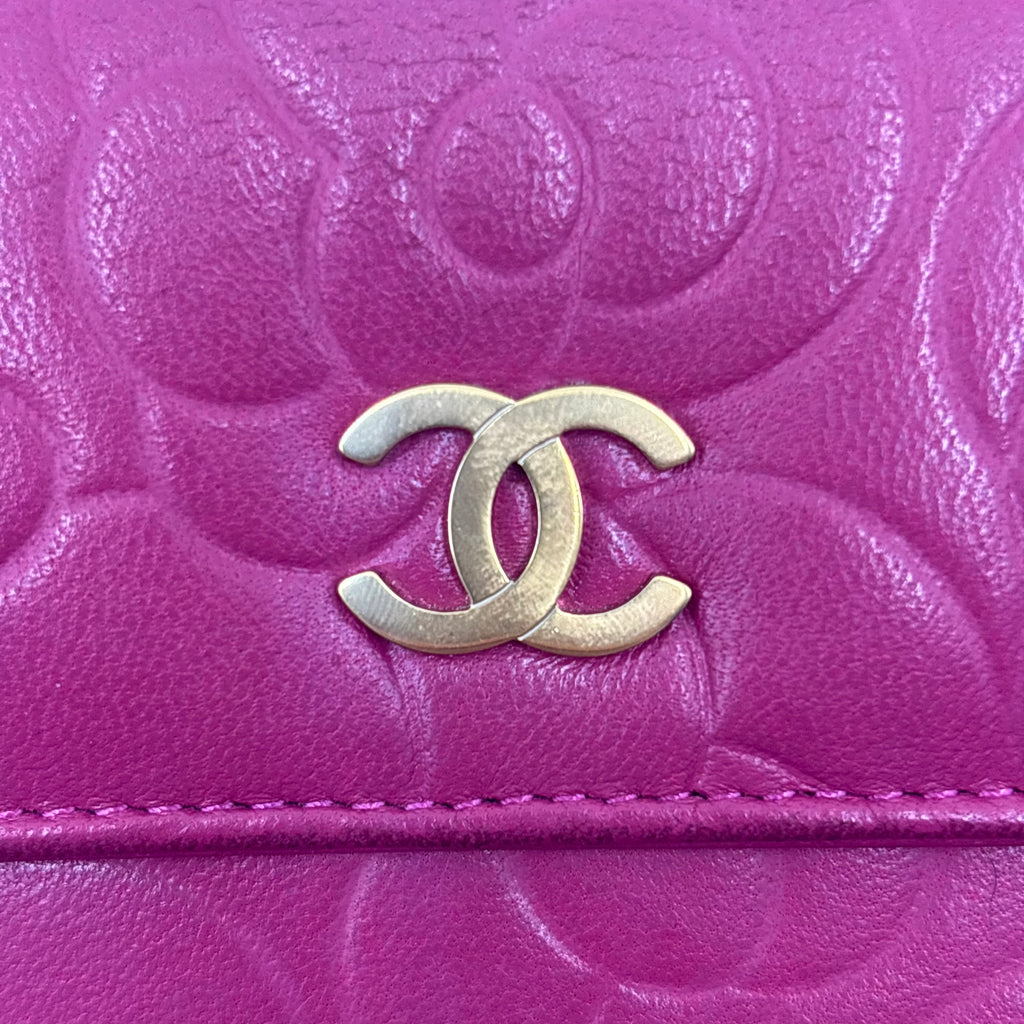 Portefeuille à Rabat Chanel Camélia