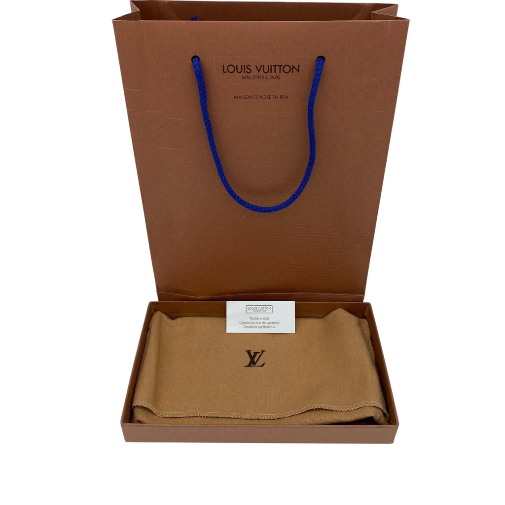 Portefeuille Louis Vuitton Accordéon Damier Ébène  full set