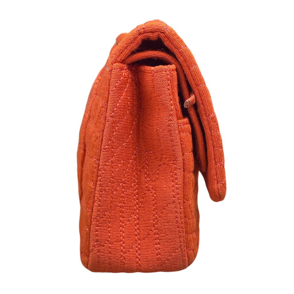 Chanel 2.55 Reissue — Édition Jersey Orange Vibrant