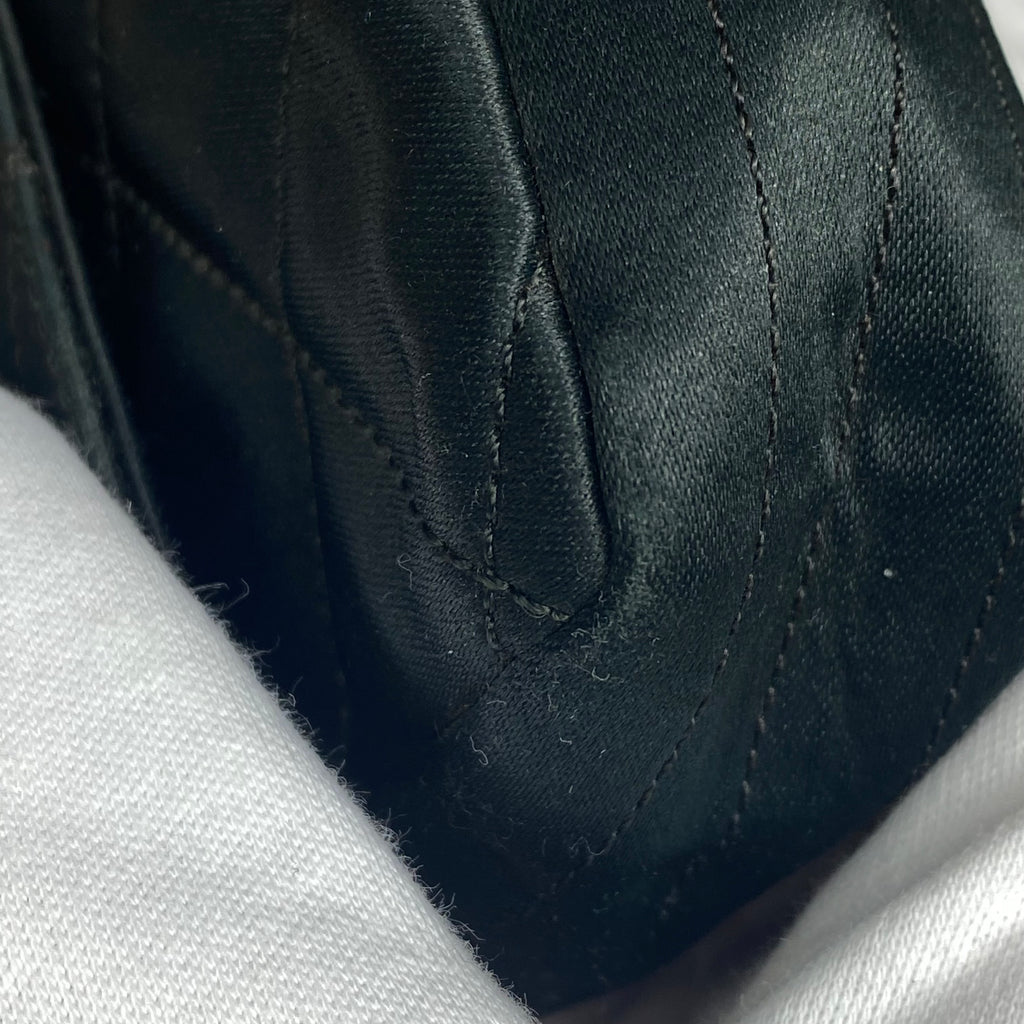 Sac Chanel Vintage Nylon Noir & Strass