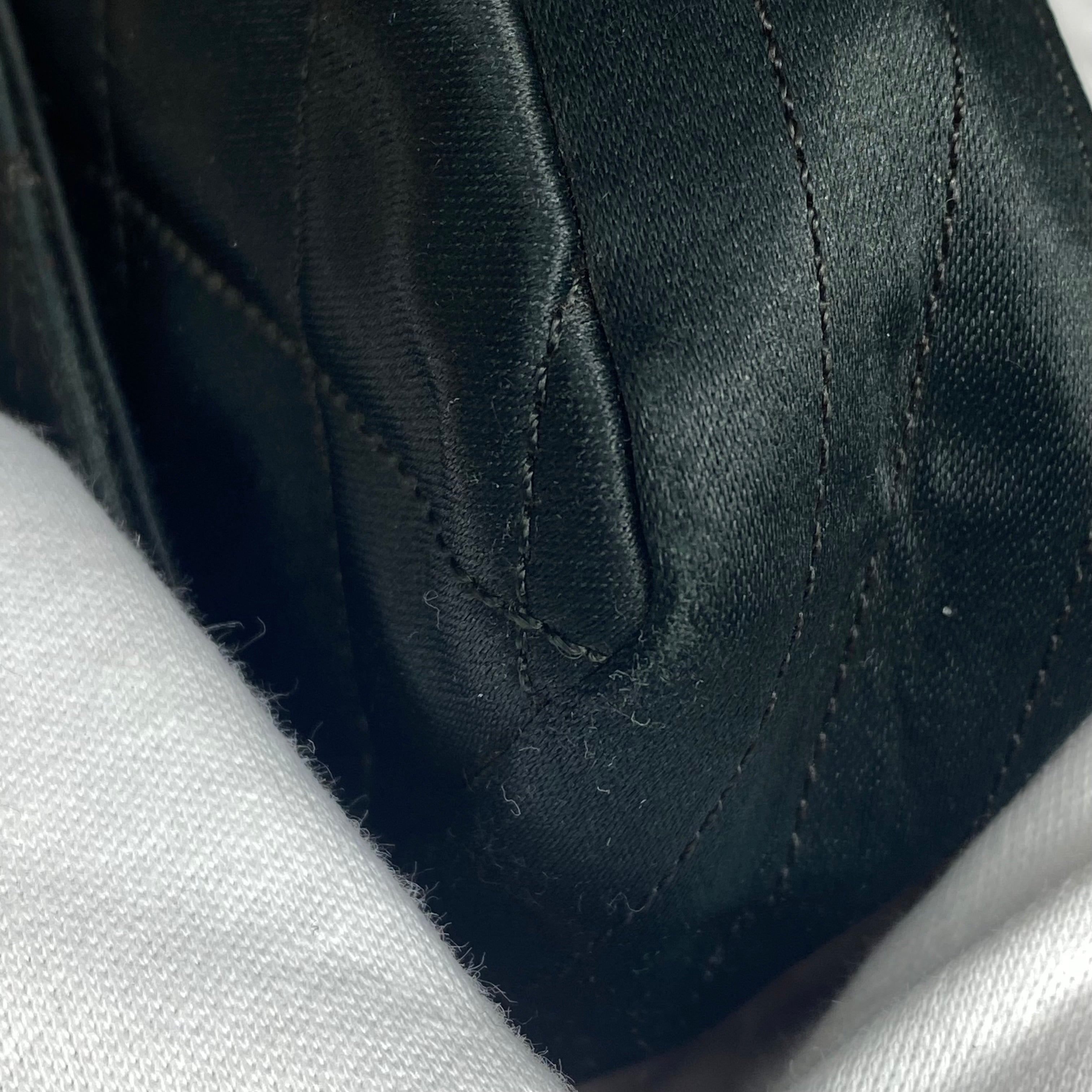 Sac Chanel Vintage Nylon Noir & Strass