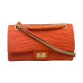 Chanel 2.55 Reissue — Édition Jersey Orange Vibrant