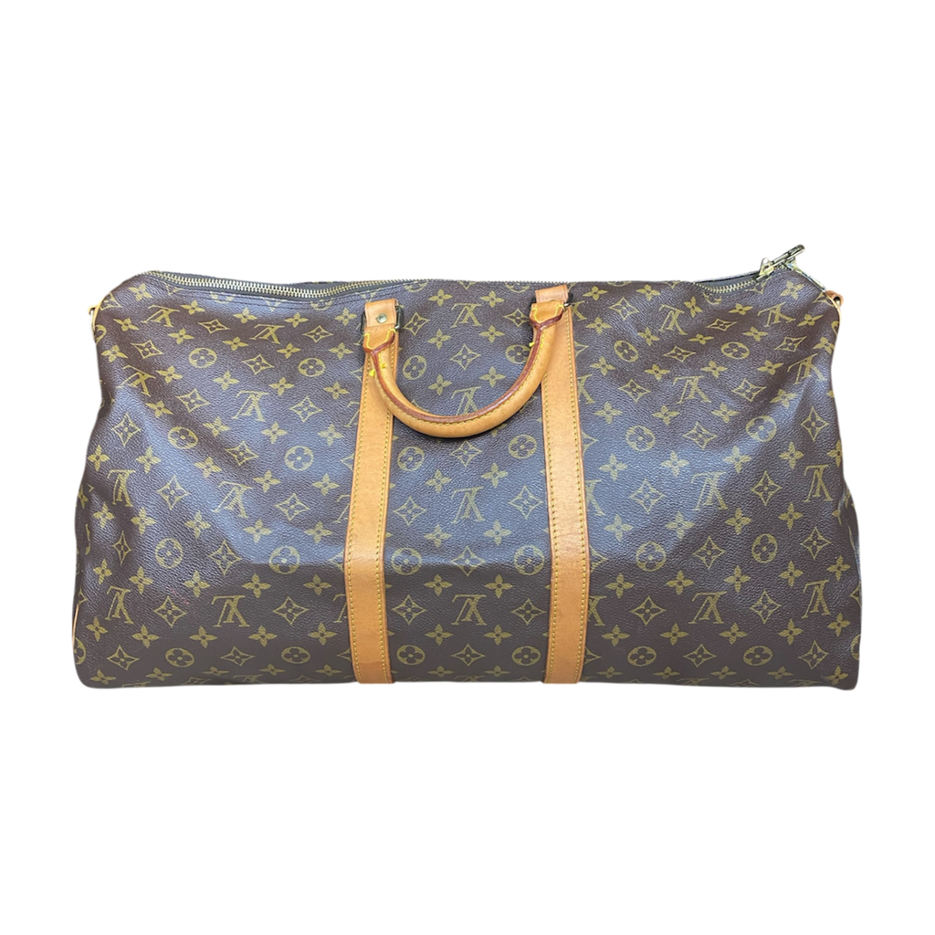 Louis Vuitton Keepall 55 Bandoulière - certifié entrupy