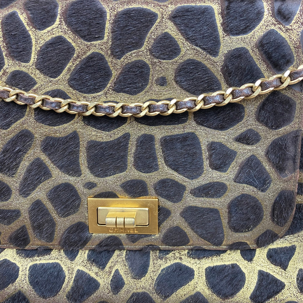 Sac Chanel 2.55 Reissue Single Flap – Poulain Imprimé Animal