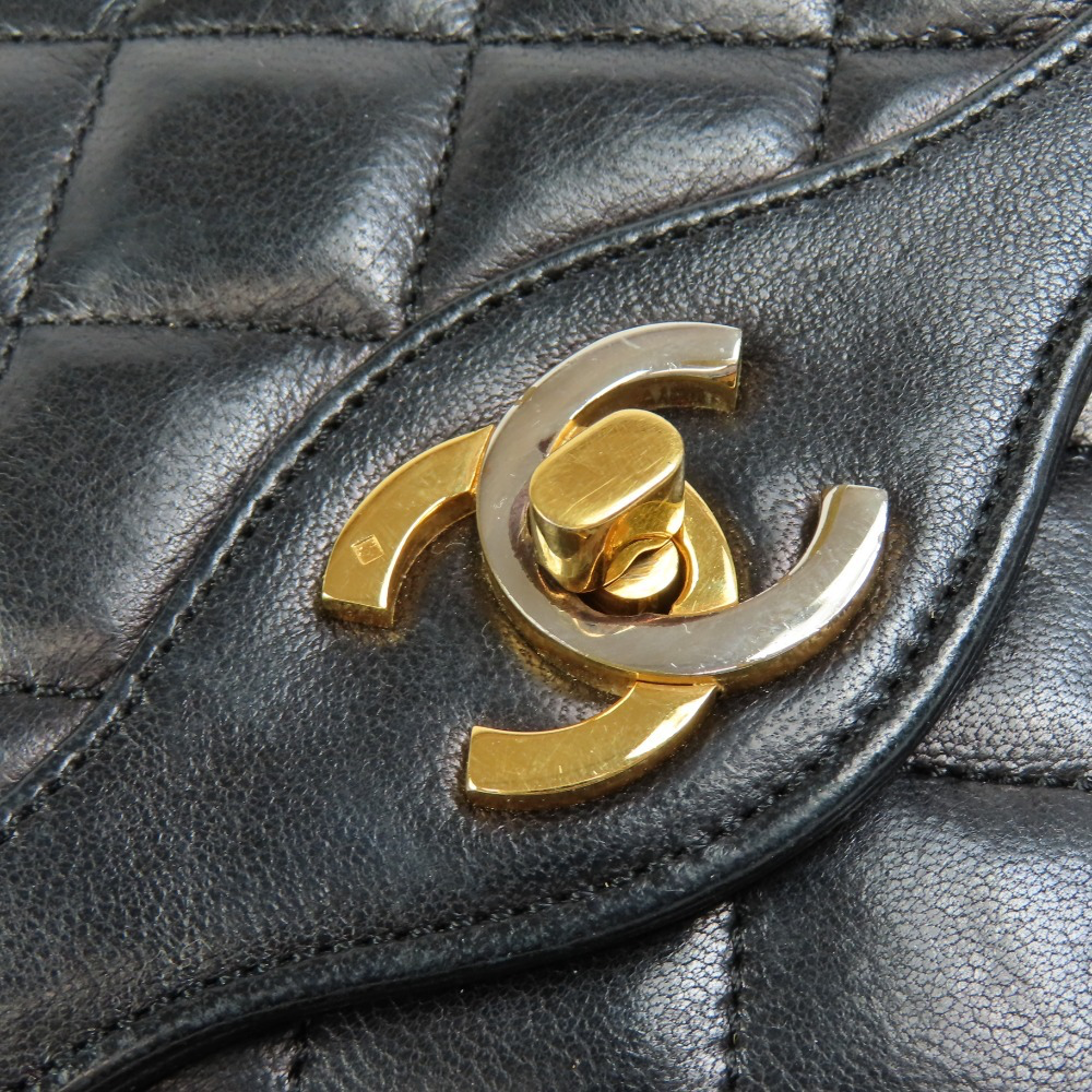 Sac Chanel Timeless Double Flap Cuir Matelassé