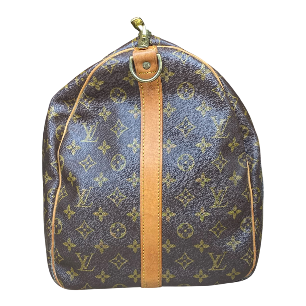Louis Vuitton Keepall 55 Bandoulière - certifié entrupy