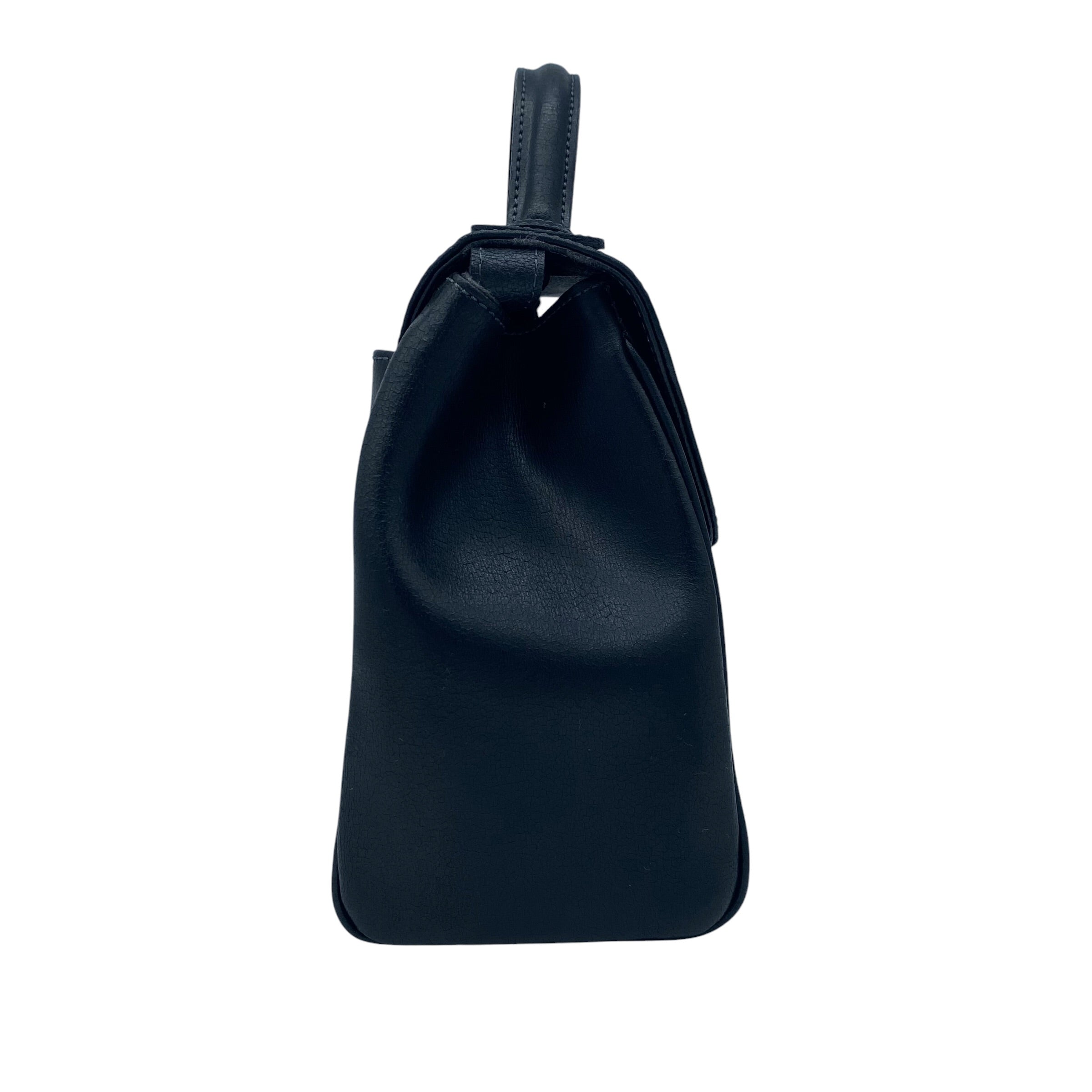 Sac Courrèges Paris Cuir Noir vintage