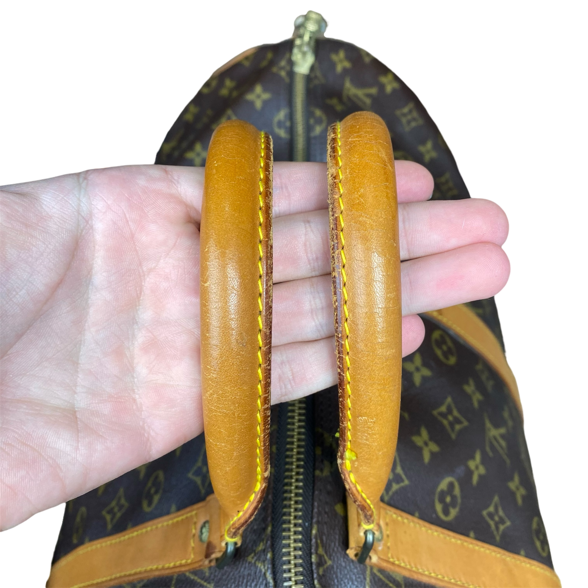 Louis Vuitton Keepall 55 Bandoulière - Certifié Entrupy