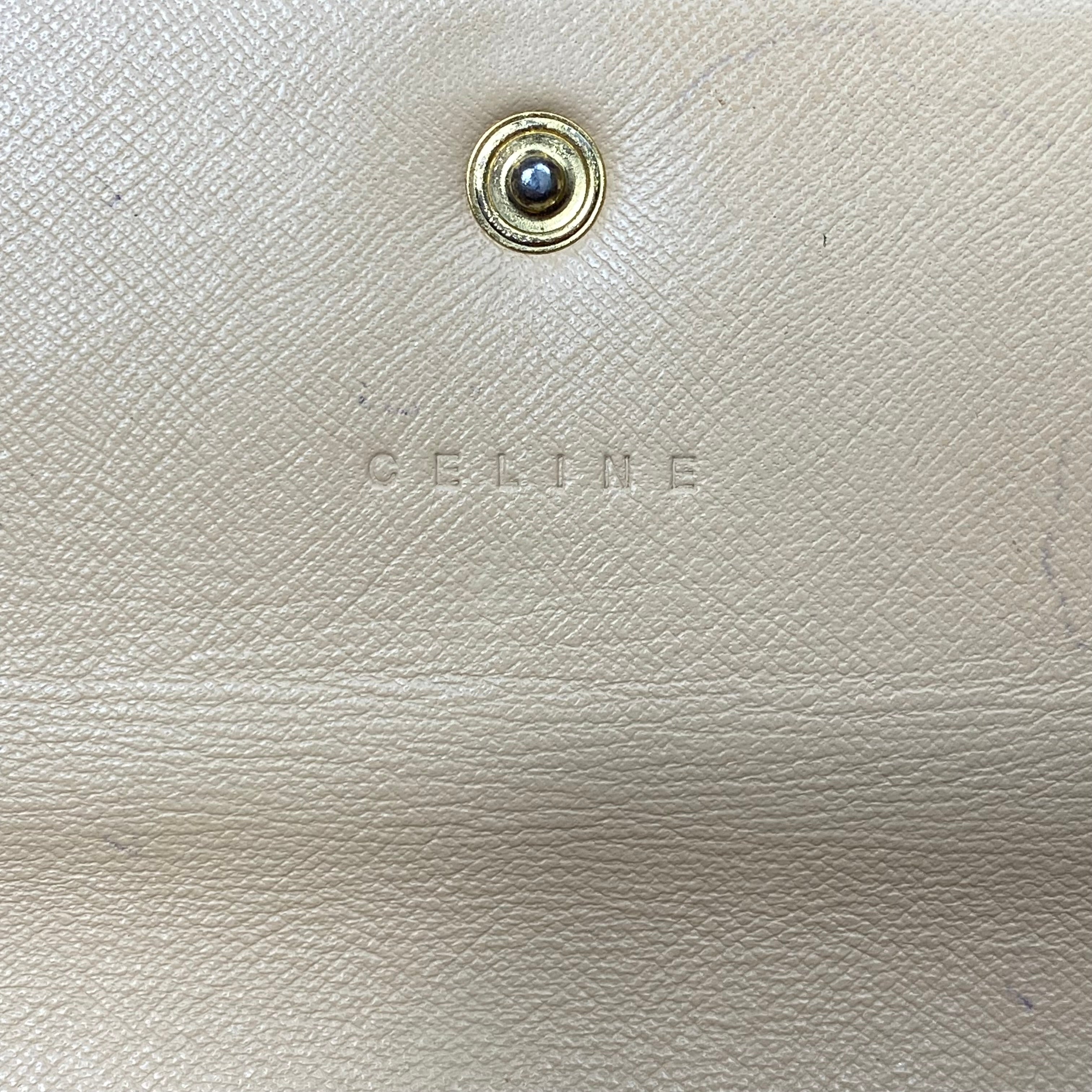 Portefeuille Compagnon Celine Macadam Triomphe - Certifiée Entrupy