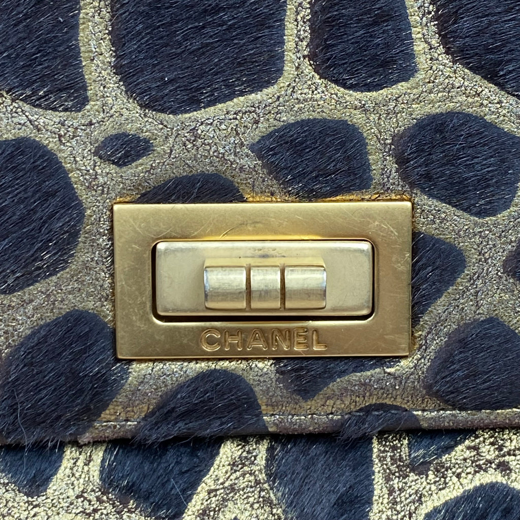 Sac Chanel 2.55 Reissue Single Flap – Poulain Imprimé Animal