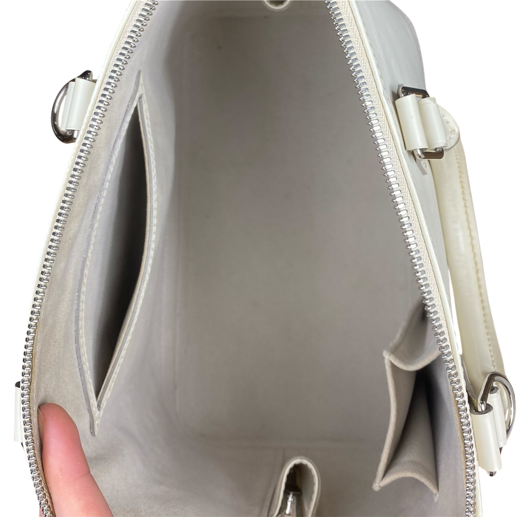 Louis Vuitton Alma PM Épi Blanc