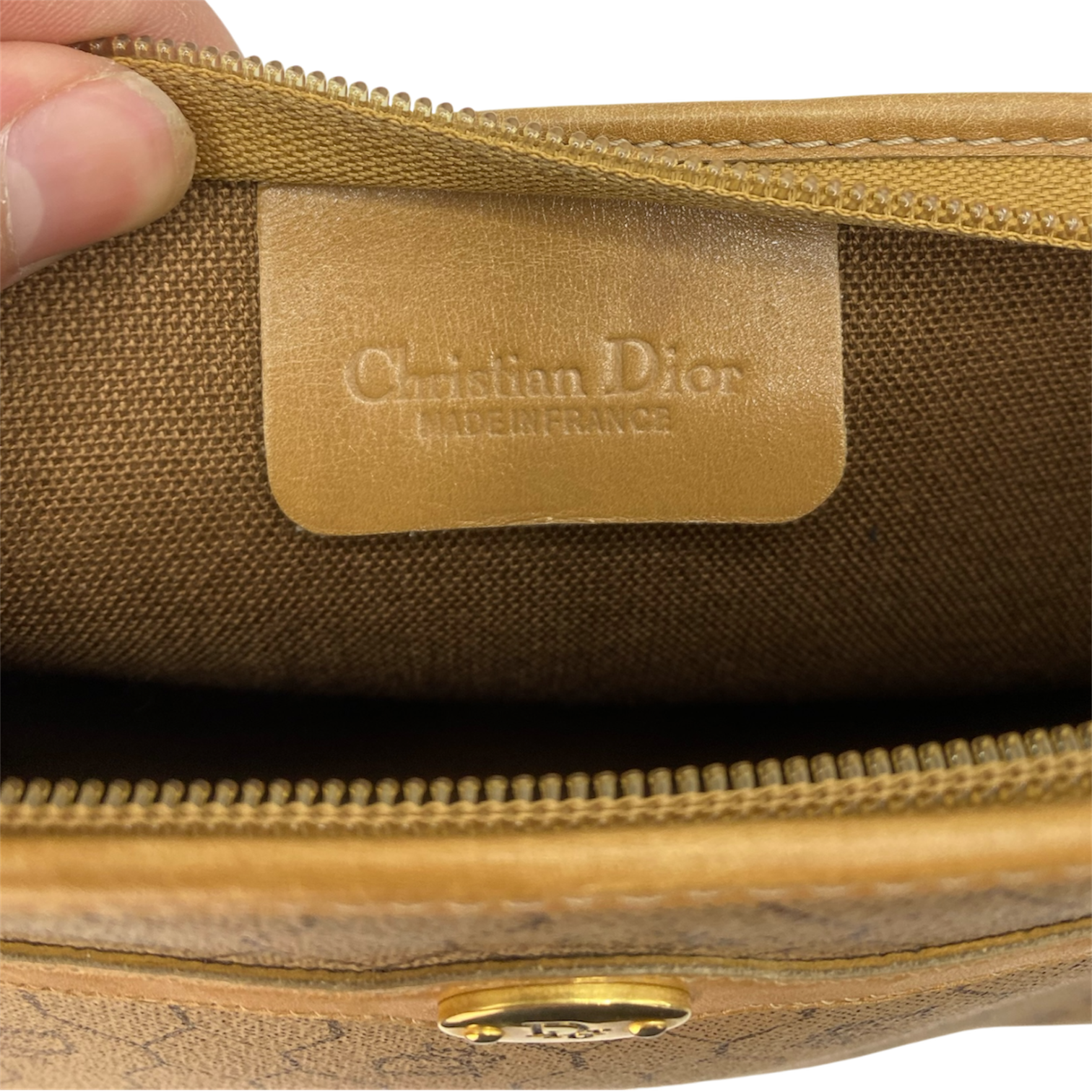 Pochette Christian Dior Nid d'Abeille Vintage