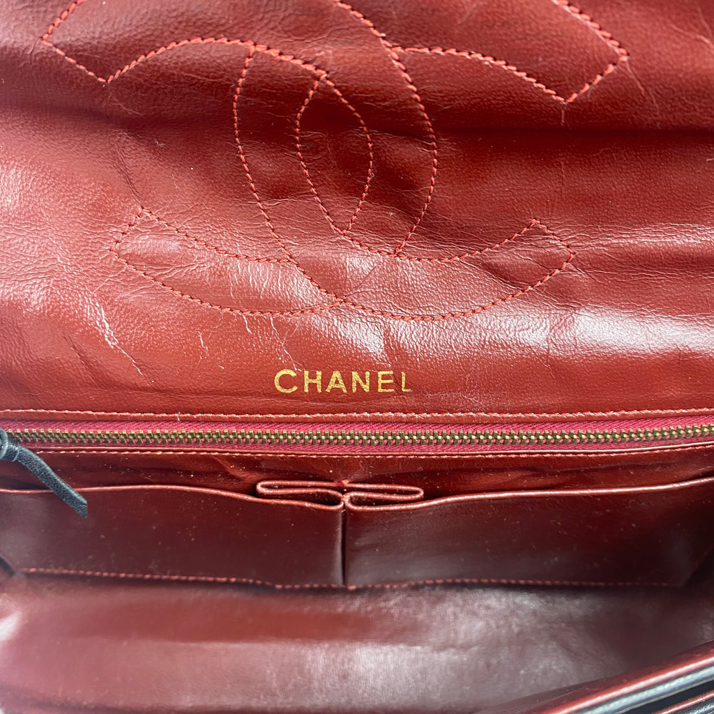 Sac Chanel Timeless Double Flap Cuir Matelassé