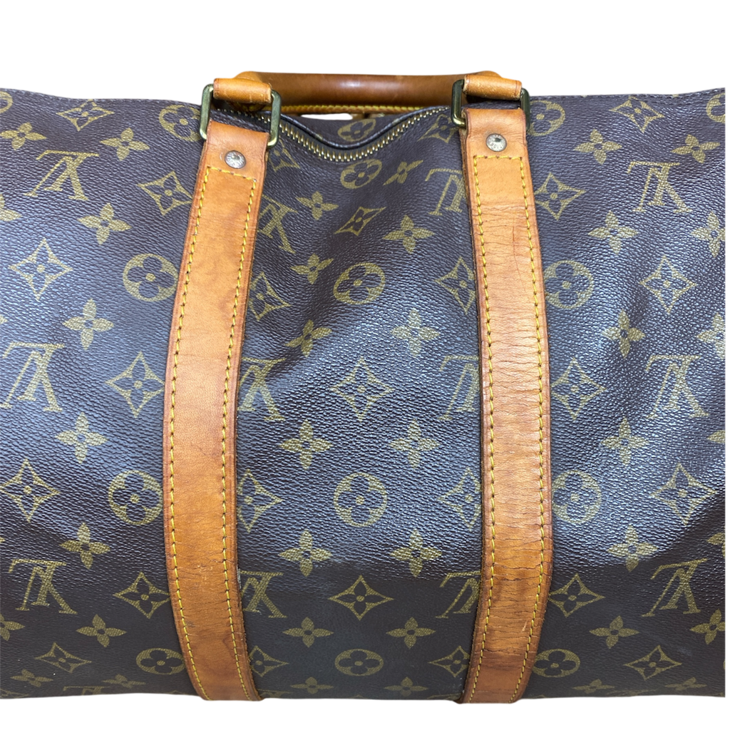 Louis Vuitton Keepall 45 Bandoulière - certifié entrupy
