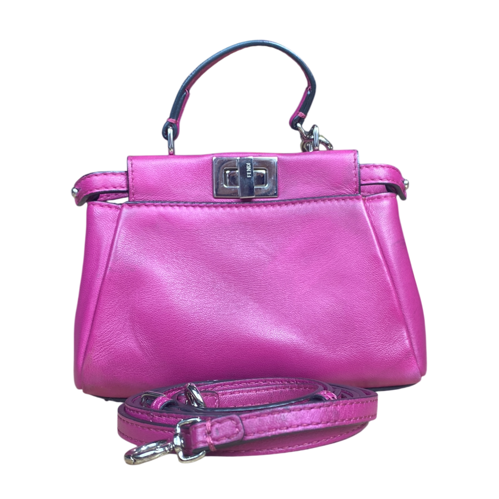 Fendi Micro Peekaboo Fuchsia