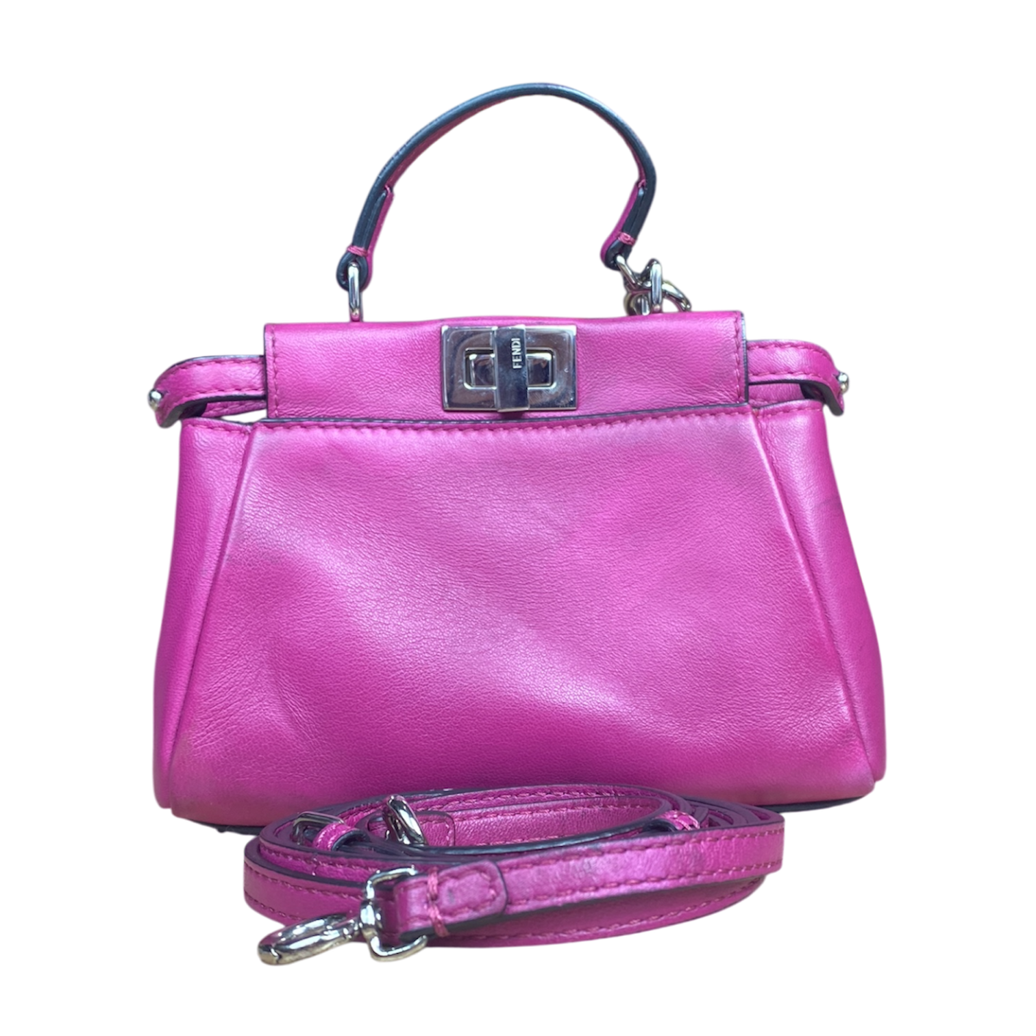 Fendi Micro Peekaboo Fuchsia